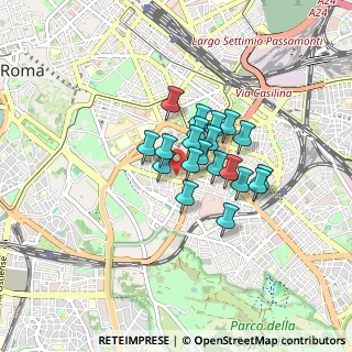 Mappa Via Cereate, 00183 Roma RM, Italia (0.5705)
