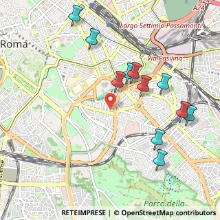 Mappa Via Cereate, 00183 Roma RM, Italia (1.13727)