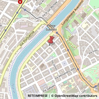 Mappa Via Romolo Gessi,  8, 00153 Roma, Roma (Lazio)