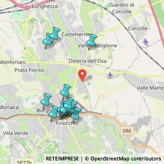 Mappa Via Ittiri, 00132 Roma RM, Italia (2.30714)