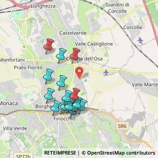 Mappa Via Ittiri, 00132 Roma RM, Italia (1.9675)