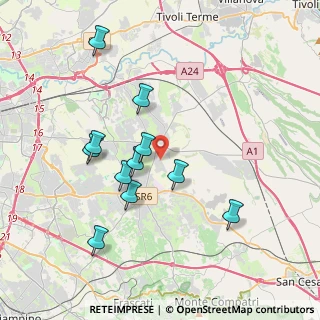 Mappa Via Ittiri, 00132 Roma RM, Italia (3.79091)