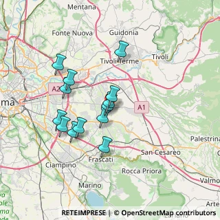 Mappa Via Ittiri, 00132 Roma RM, Italia (6.45154)