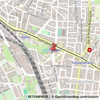 Mappa Via Alipio, 13a, 00176 Roma, Roma (Lazio)