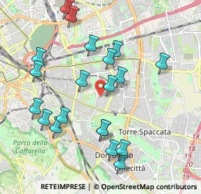 Mappa Via Checco Durante, 00177 Roma RM, Italia (2.193)