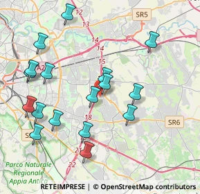 Mappa Via Achemenide, 00133 Roma RM, Italia (4.5)