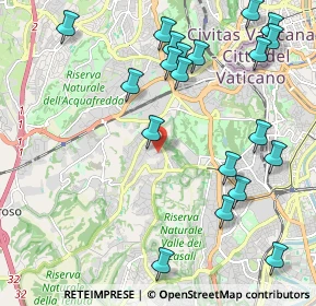 Mappa Via Giovanni Battista Gisleni, 00164 Roma RM, Italia (2.6645)