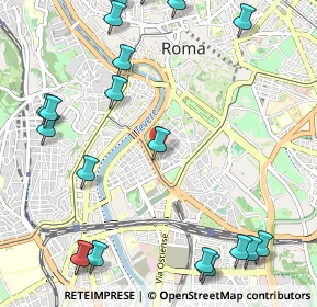 Mappa Via di Porta Lavernale, 00153 Roma RM, Italia (1.579)