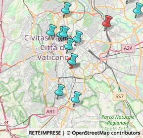 Mappa Via di Porta Lavernale, 00153 Roma RM, Italia (4.56417)