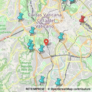 Mappa Via della Chiesa Giampaolo, 00152 Roma RM, Italia (3.13667)
