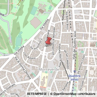 Mappa Via Fonteiana, 75, 00152 Roma, Roma (Lazio)