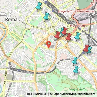 Mappa Via Gallia, 00183 Roma RM, Italia (1.28818)