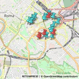 Mappa Via Gallia, 00183 Roma RM, Italia (0.906)