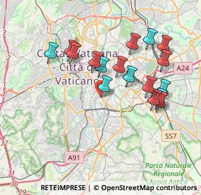 Mappa Piazza di Santa Maria Liberatrice, 00153 Roma RM, Italia (3.75824)