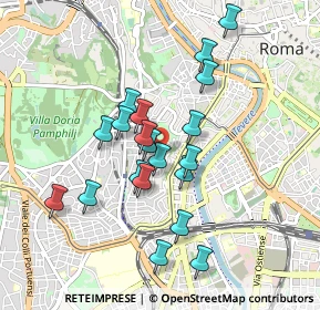 Mappa Viale Aurelio Saffi, 00152 Roma RM, Italia (0.8455)