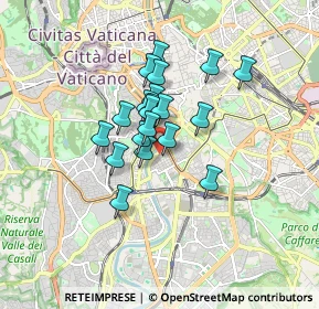 Mappa Via Gustavo Bianchi, 00153 Roma RM, Italia (1.244)