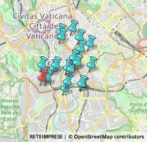 Mappa Via Gustavo Bianchi, 00153 Roma RM, Italia (1.2325)