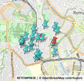 Mappa Via Anton Giulio Barrili, 00153 Roma RM, Italia (0.7755)