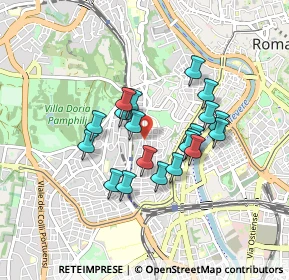 Mappa Via Anton Giulio Barrili, 00153 Roma RM, Italia (0.729)