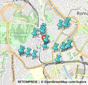 Mappa Via Anton Giulio Barrili, 00153 Roma RM, Italia (0.8125)