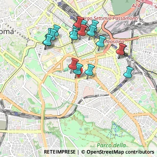 Mappa Via Soana, 00183 Roma RM, Italia (1.082)