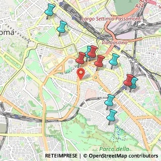 Mappa Via Soana, 00183 Roma RM, Italia (1.05818)