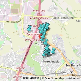 Mappa Via Alcesti, 00133 Roma RM, Italia (0.643)