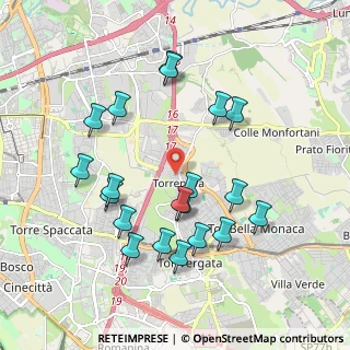 Mappa Via Alcesti, 00133 Roma RM, Italia (2.0615)