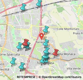 Mappa Via Alcesti, 00133 Roma RM, Italia (2.37611)