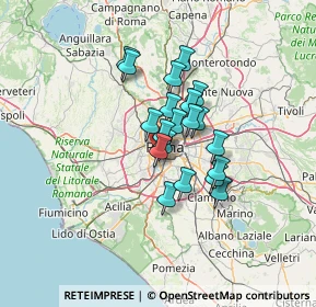 Mappa Via Pietro Sterbini, 00153 Roma RM, Italia (9.525)