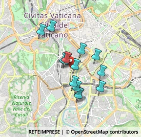 Mappa Via Pietro Sterbini, 00153 Roma RM, Italia (1.40357)