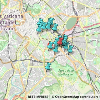 Mappa Via Licia, 00183 Roma RM, Italia (1.3735)