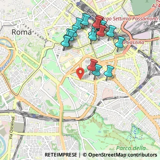 Mappa Via Licia, 00183 Roma RM, Italia (1.1275)