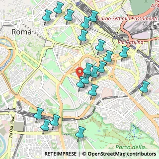 Mappa Via Licia, 00183 Roma RM, Italia (1.1795)