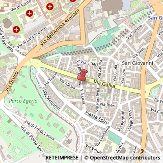 Mappa Via Licia, 19, 00183 Roma, Roma (Lazio)