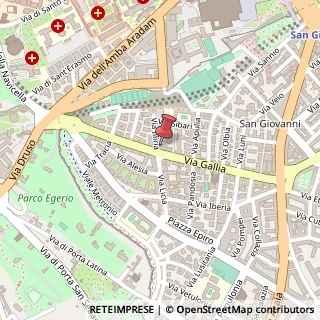 Mappa Via Illiria, 4/A, 00183 Roma, Roma (Lazio)