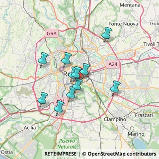 Mappa Via Licia, 00183 Roma RM, Italia (6.08182)