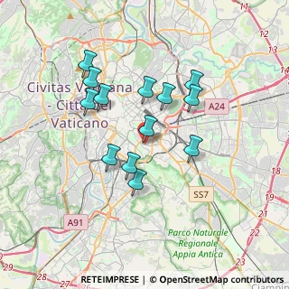 Mappa Via Licia, 00183 Roma RM, Italia (3.27538)