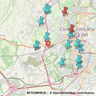 Mappa Via Giulio Venzi, 00165 Roma RM, Italia (4.79533)
