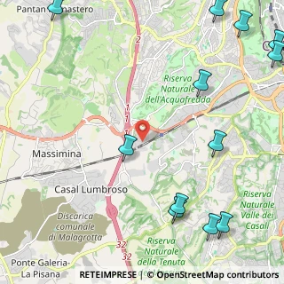 Mappa Via Giulio Venzi, 00165 Roma RM, Italia (3.53083)