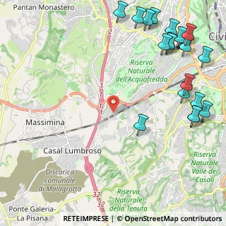 Mappa Via Giulio Venzi, 00165 Roma RM, Italia (3.319)