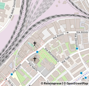 Mappa Via Assisi, 00181 Roma RM, Italia (0.12692)