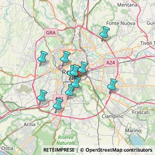 Mappa Via Alesia, 00183 Roma RM, Italia (6.05818)