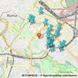 Mappa Via Alesia, 00183 Roma RM, Italia (0.9635)