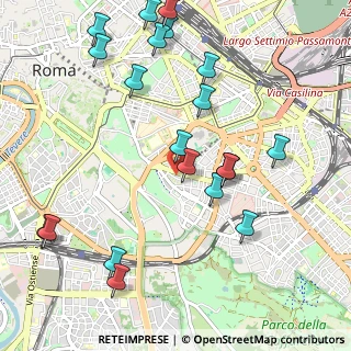 Mappa Via Alesia, 00183 Roma RM, Italia (1.294)