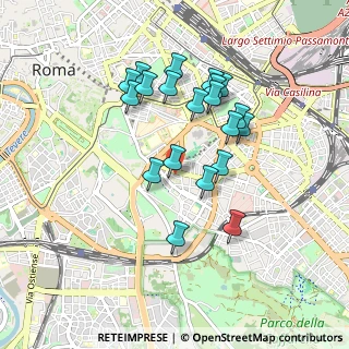 Mappa Via Alesia, 00183 Roma RM, Italia (0.8635)