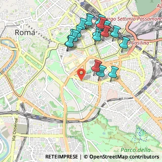 Mappa Via Alesia, 00183 Roma RM, Italia (1.148)