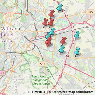 Mappa Via Francesco Ferraironi, 00172 Roma RM, Italia (3.63)