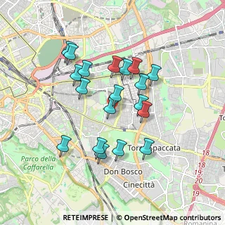 Mappa Via Francesco Ferraironi, 00172 Roma RM, Italia (1.68263)