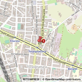 Mappa Piazza della Marranella,  8, 00176 Roma, Roma (Lazio)